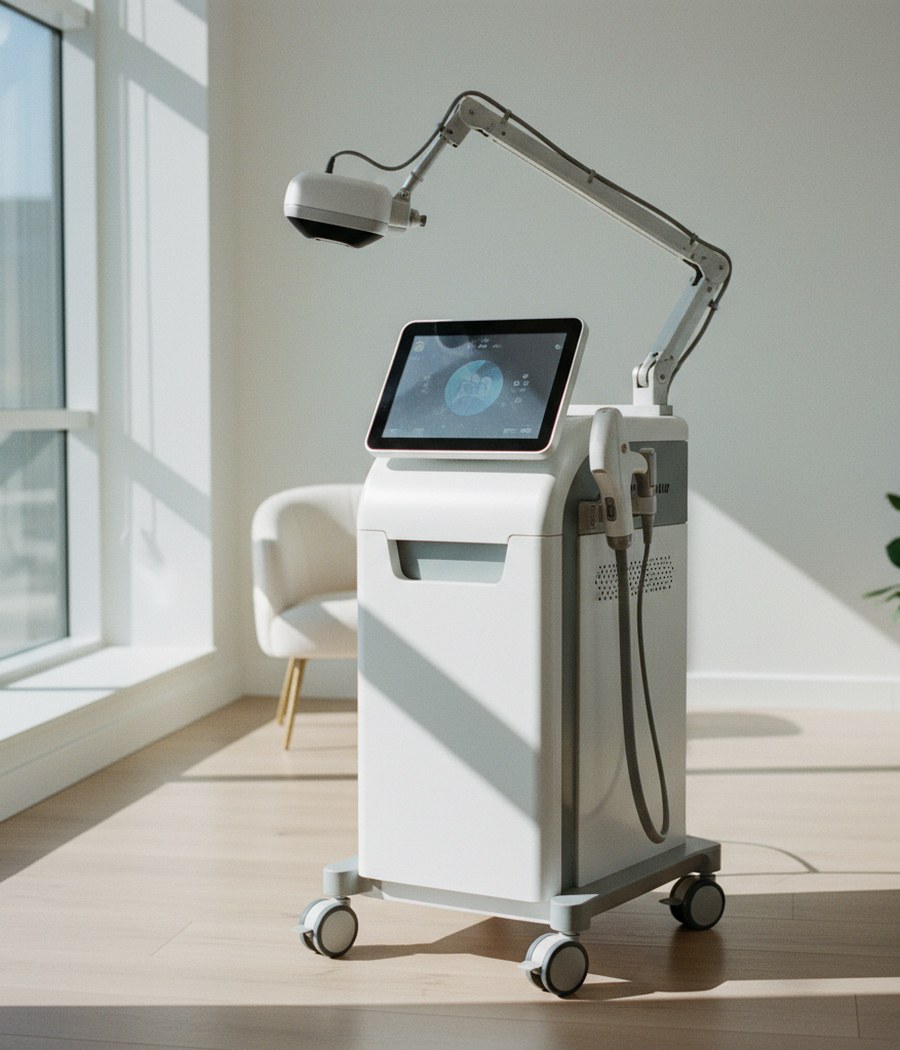 Picosecond 500 PS laser device used at Tattoo Removal Prague